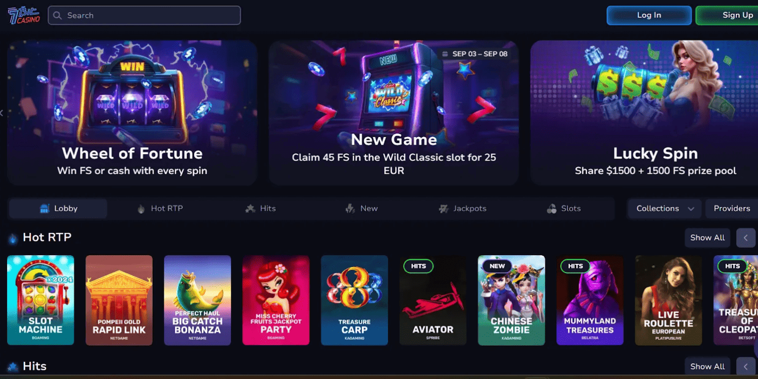 7Bit – New Bookmakers UK crypto betting site